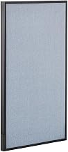 24-1/4"W x 42"H Office Partition Panel by Global Industrial – Steel, Blue, Model 277660BL