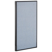 24-1/4"W x 42"H Office Partition Panel by Global Industrial – Steel, Blue, Model 277660BL