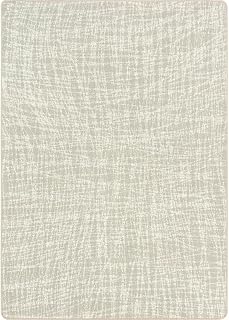 Joy Carpets Impressions Crisscross Dove 5'4" x 7'8" Area Rug