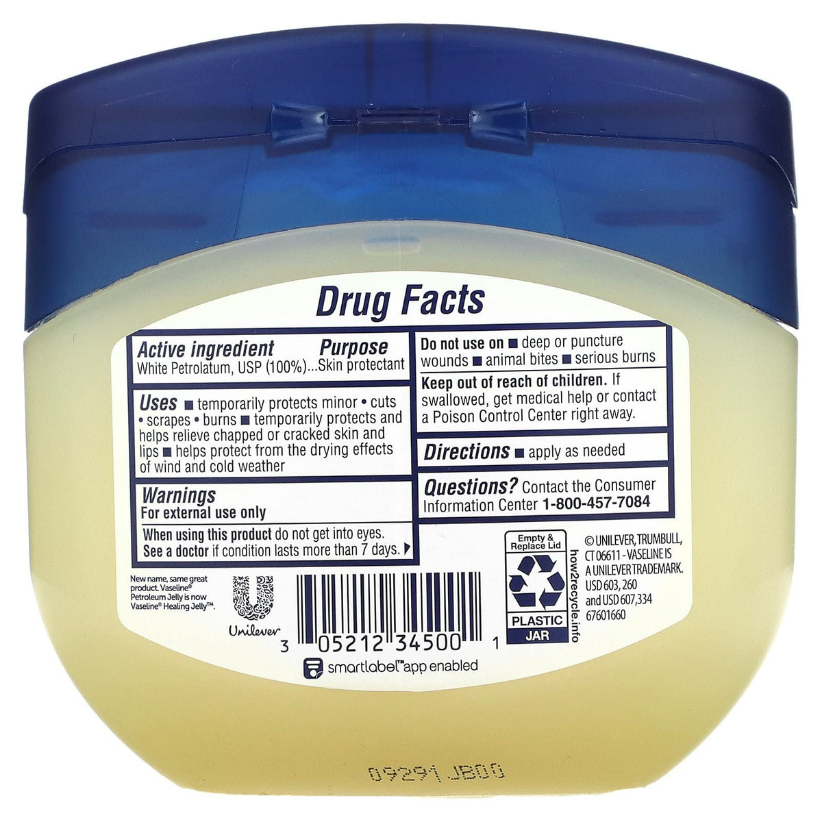 Vaseline 13 Ounce (Pack of 2) / White / 1 Creams