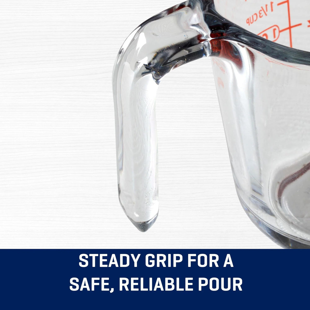 16 Oz Measuring Cup by Anchor Hocking – 16 ounces, Glass, Clear, Model 55177OL13