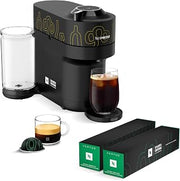 Nespresso Vertuo Pop+ Coffee and Espresso Maker by De'Longhi, Samra Origins by The Weeknd with Togetherness Blend, Double Espresso, Light Roast, 20-Count Coffee Pods