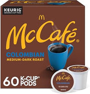McCafe Colombian, Single Serve Coffee Keurig K-Cup Pods, Medium Roast, 60 Count, (6 Packs of 10)