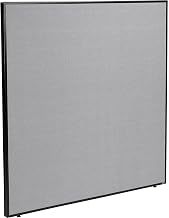 Global Industrial Office Partition Panel, 60-1/4"W x 60"H, Gray