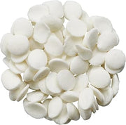 DecoPac Quins Fancy Sprinkles, 19.5oz, Candy Sprinkles in Handheld Container, Edible Sprinkles For Celebration Cakes, Cupcakes, Cookies - Confetti White Quins