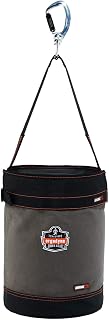 Ergodyne Arsenal 5940T Large Canvas Tool Bucket with Cover, Gray