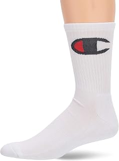 Champion Unisex Adult Double Dry 1-pair Pack Crew Socks