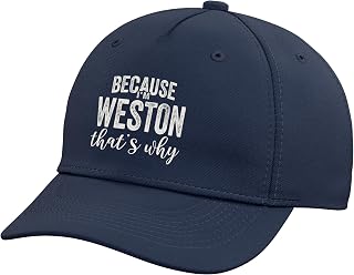 Because I'm Weston That's Why Boy Man First Name Weston Adjustable Baseball Hat