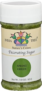 India Tree Decorating Sugar Green, 3 OZ