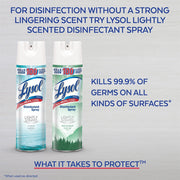 Lysol Spring Waterfall / 12.5 Ounce (Pack of 12) / 12 Disinfectant Sprays & Liquids