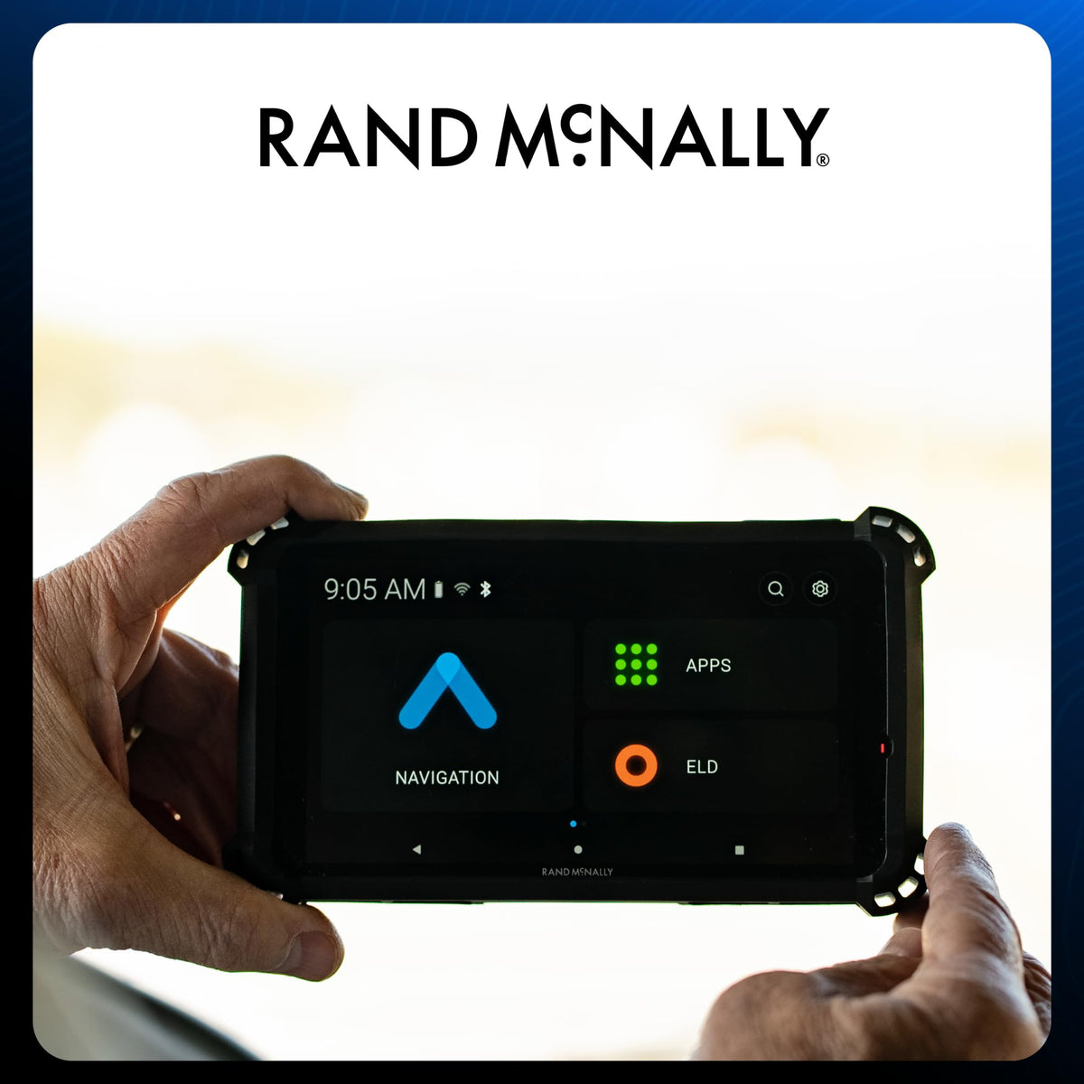 GPS Tablet by Rand McNally – 6 inch, Black, Model RANDTAB7