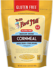 Bob's Red Mill 24 Ounce (Pack of 4) / Natural / Resealable Corn