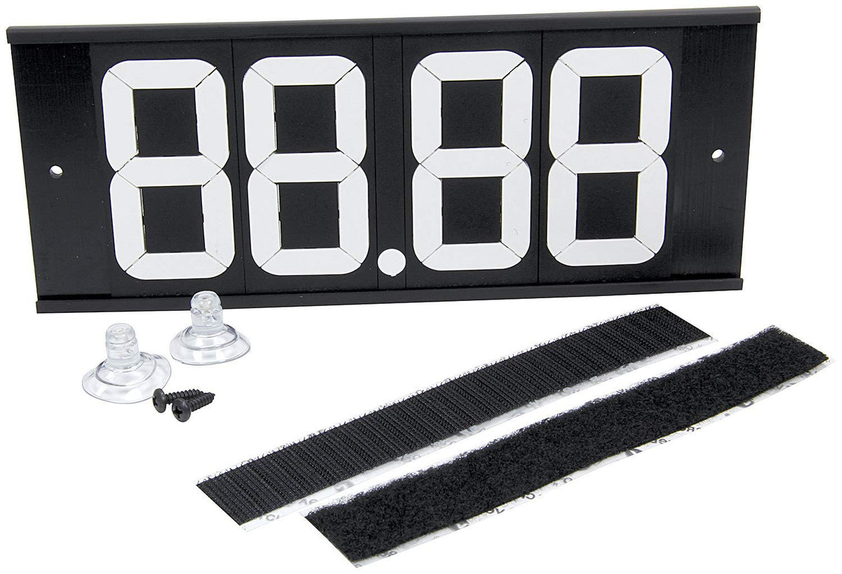 Dial-in Board 4 Digit w/Suction Cups and Velcro by Allstar Performance – Stock, Model ALL23293