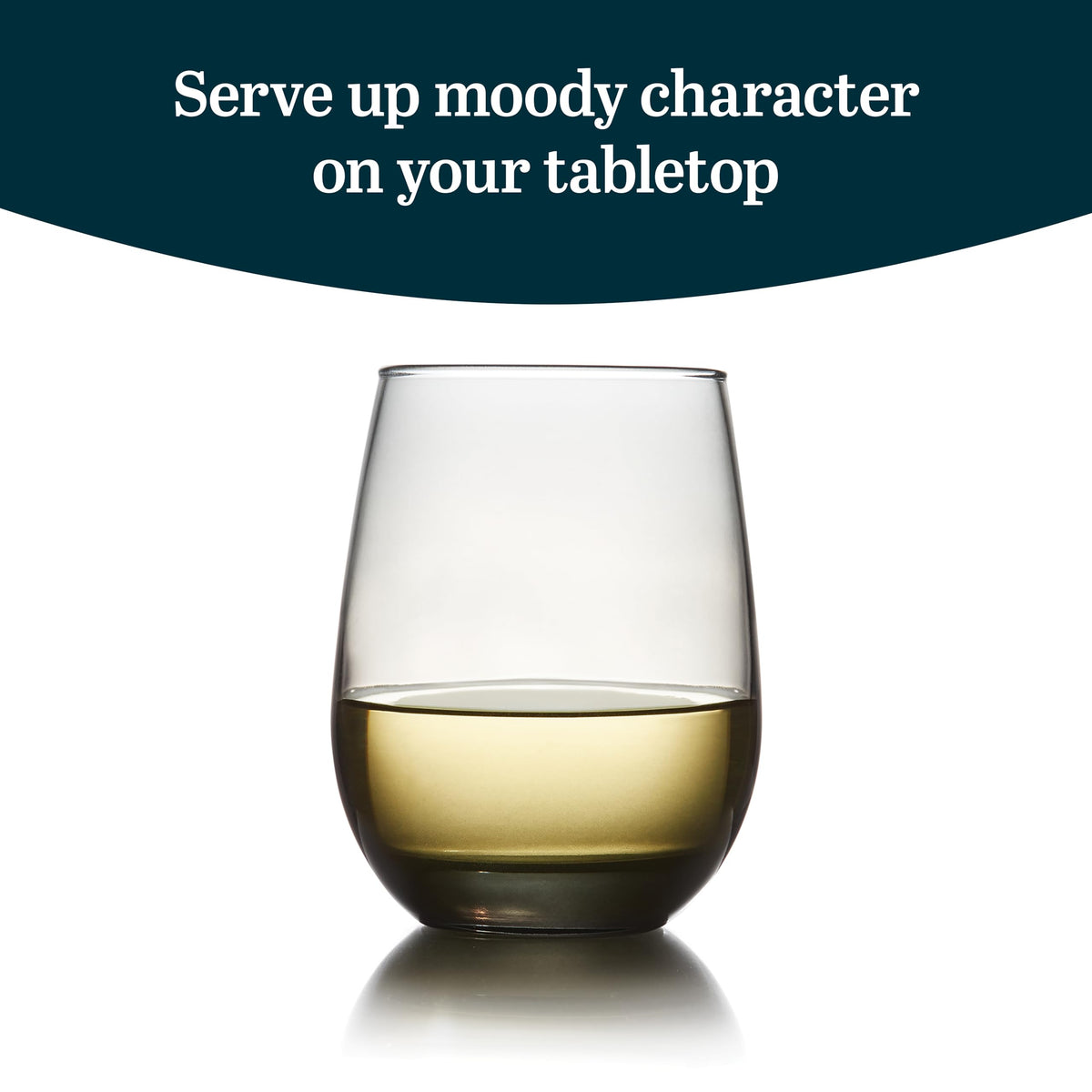 Libbey Moonstone Grey 12 / 12 Count (15.25 oz each) / Classic Wine Glasses