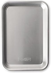 Nordic Ware Naturals Eighth Sheet - USA Made Uncoated Natural Aluminum Commercial Quality Sheet Pan, 1-Pack