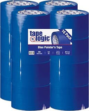Tape Logic (16 Pack Blue Painter's Tape, 3 Inch x 60 Yards, Multi-Surface, Easy Removal and Residue Free