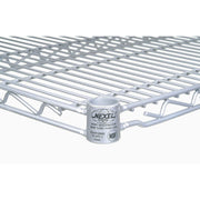 Nexelate Wire Shelving Starter Unit – 4, Alloy Steel, Silver, Model 990145