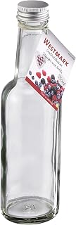 Westmark Grad Neck Bottle 250 ml, glass, clear, 5.5 x 5.5 x 21 cm