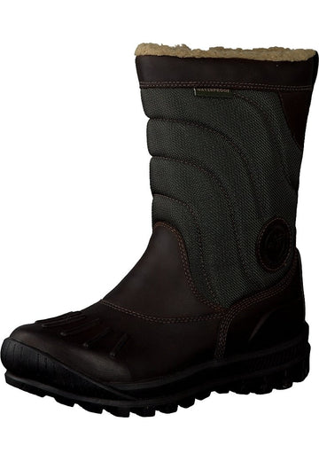 Women's Mount Holly Duck Boot by Timberland – 9, leather-and-fabric, Dark Brown, Model 18648