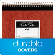 Gold Fibre Retro Pad by Ampad – 70 Sheets, Paper, White, Model 20-008R