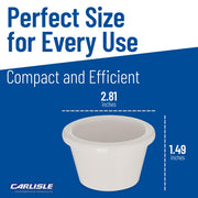 Carlisle FoodService Products Bone / 1.5 oz / 48 Ramekins
