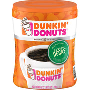 Donuts Decaffeinated Ground Coffee by Dunkin' – 45 Ounce (Pack of 1)