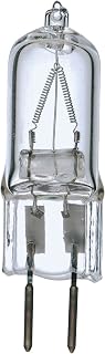 Satco S3168 75 Watt 1250 Lumens T4 Halogen GY6.35 Base 120 Volt Clear Light Bulb, Dimmable