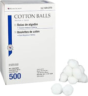 Henry Schein Medium Cotton Rolls, 1.5", Non-Sterile, Absorbent, 500 Ct