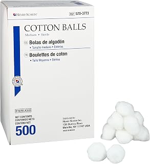 Henry Schein Medium Cotton Rolls, 1.5", Non-Sterile, Absorbent, 500 Ct