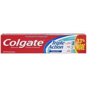 Triple Action Toothpaste by Colgate – 8 Ounce (Pack of 6), Pack of 6