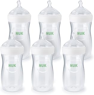 NUK Simply Natural Baby Bottle with SafeTemp