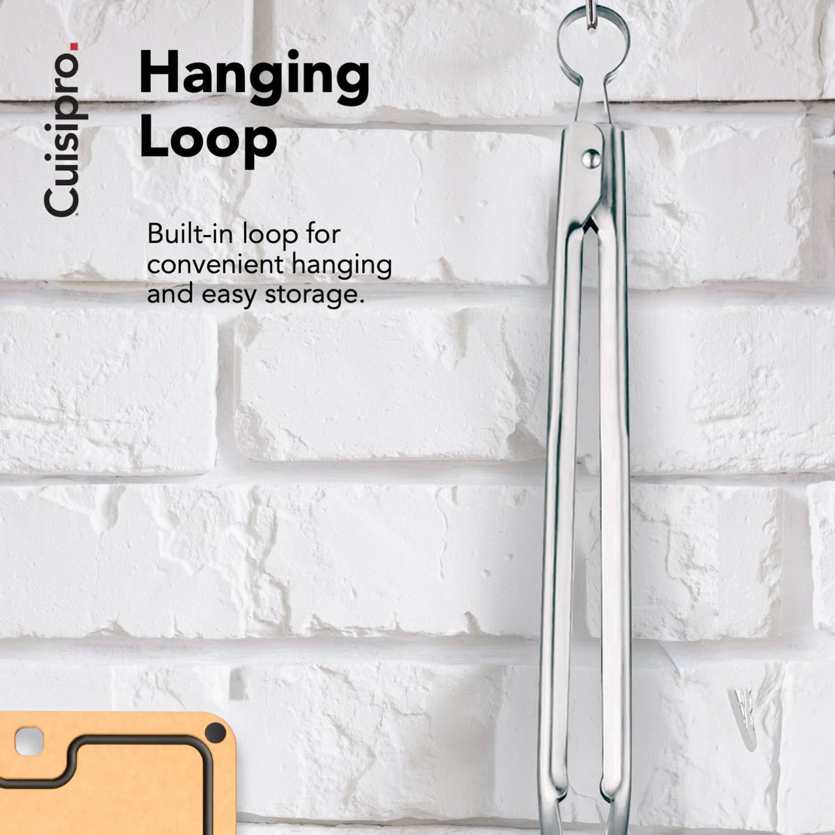 9.5-Inch Stainless Steel Locking Tongs by Cuisipro – 9.5-Inch, Stainless Steel, Silver, Model 1330
