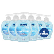 Liquid Hand Soap by Softsoap – 7.5 Fl Oz (Pack of 6), Plastic, Fresh Breeze, Pack of 6, Model US04964A