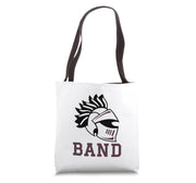 Curtis High School Warriors Band Tote Bag by Curtis High School, Staten Island, NY 10301 – 16 inches, White, Model RM8ANARGM0MUS_16INCHES