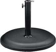 Global Industrial Concrete Umbrella Base, 33 Lb., Black