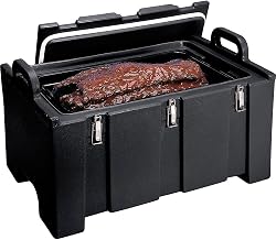 Cambro 100MPC110 Camcarrier Black Insulated Food Pan Carrier