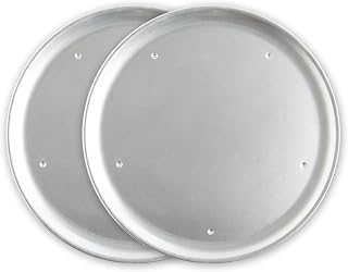 Nordic Ware Naturals 16" Air Crisp Aluminum Pizza Pan, Set of 2
