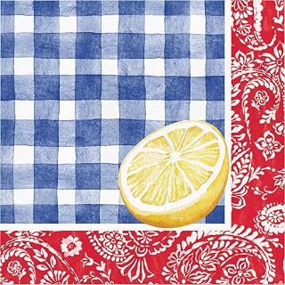 Creative Converting 369916 Napkin, 6.5", Multicolor