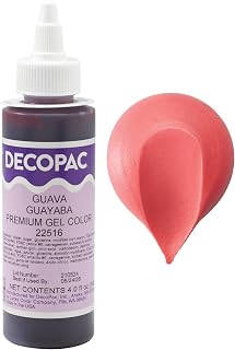 DecoPac Guava Trend Premium Gel Color Cake Decorations, Guava Food Coloring - Guava Gel Color - 4 Fl Oz