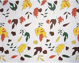 Corobuff Counterwrap Orange Falling Leaves - 25'L x 48"W