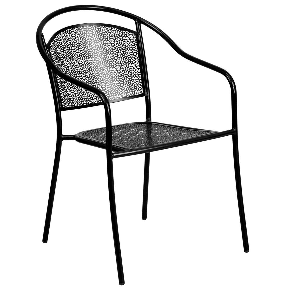 Flash Furniture Light Gray / 35.5" / 4 Round Chairs + Square Table Dining Sets