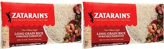 Zatarain's Enriched Parboiled Long Grain Rice, 5 lb (Pack of 2)