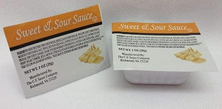 Commodity Dressing Sweet and Sour Sauce, 1 Ounce Cup -- 100 per case.