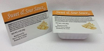 Commodity Dressing Sweet and Sour Sauce, 1 Ounce Cup -- 100 per case.