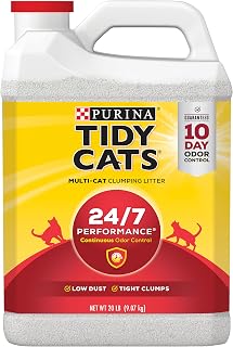 Tidy Cats Scoop Cat Litter Box, For Multiple Cats, 20 Lbs