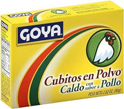 Goya Chicken Bouillon Cubes 2.82 OZPack of 3, Instant Broth, Latin Flavor