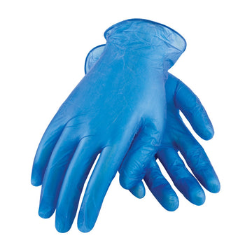 Disposable Hd Vinyl by Ambi-dex – X-Large, Rubber, Blue, Model 64-V77BPF/XL