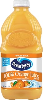 Ocean Spray 100% Orange Juice Blend Mixer Bottle, 60 Fl Oz