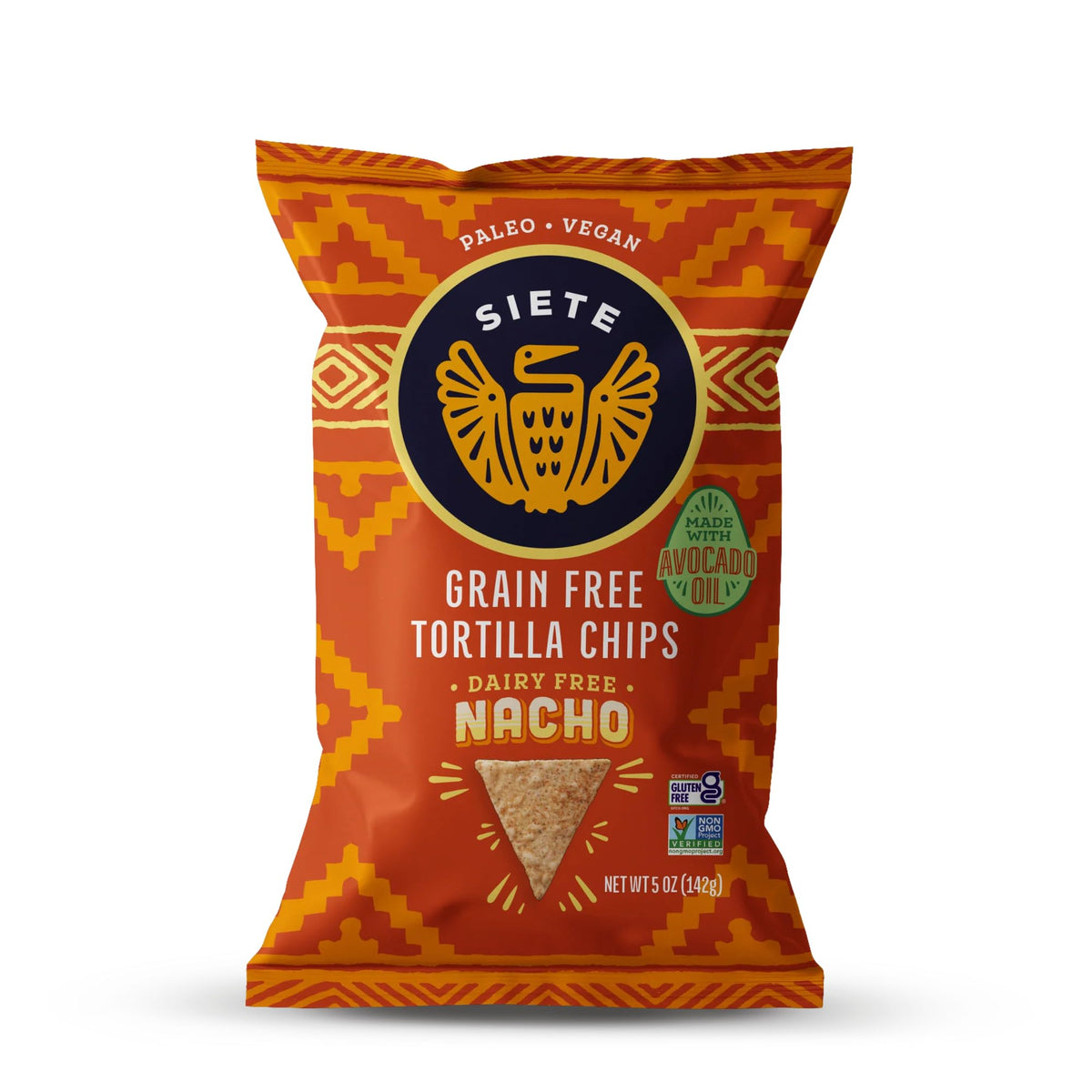 Siete Nacho / 5 Ounce (Pack of 6) / 6 Tortilla