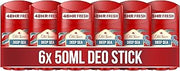 Old Spice Deep Sea Men’s Deodorant Stick Bundle Pack of 3 with Fresh Marine-Inspired Fragrance, Aluminum Free Daily Underarm Grooming Care, Travel Friendly Solid Deodorant, 50 ml Each / 1.69 fl oz